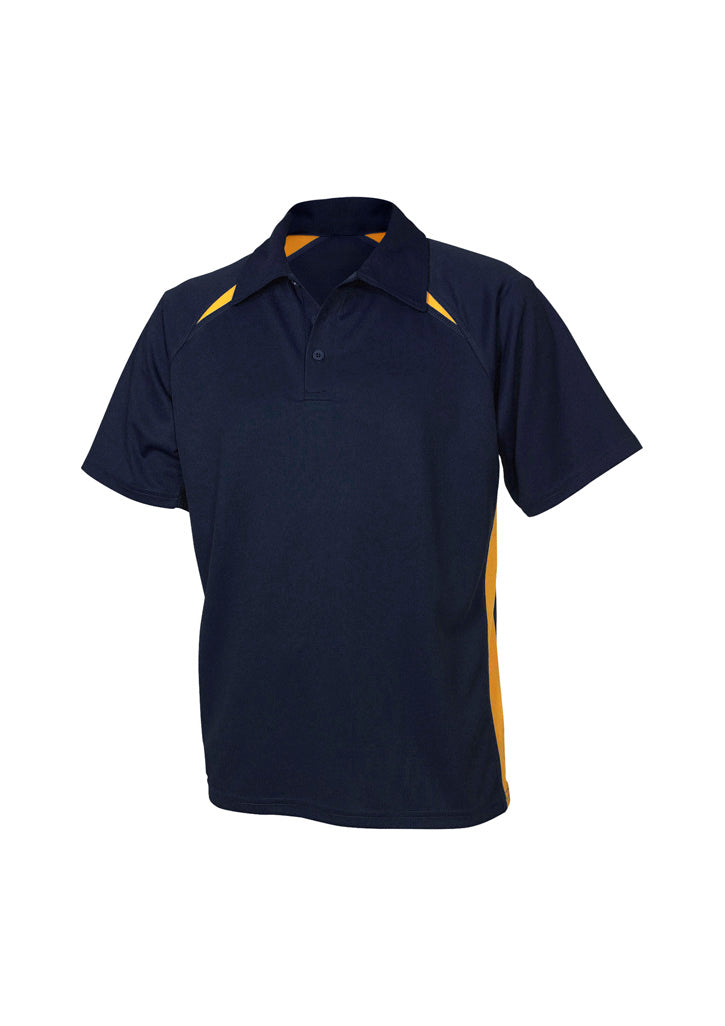 BIZ COLLECTION Kids Splice Short Sleeve Polo P7700B