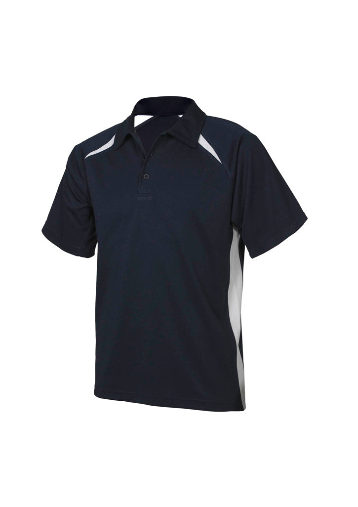 BIZ COLLECTION Kids Splice Short Sleeve Polo P7700B