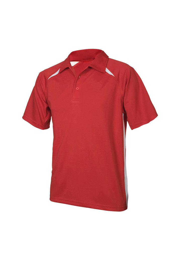 BIZ COLLECTION Kids Splice Short Sleeve Polo P7700B