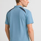 BIZ COLLECTION Mens Splice Short Sleeve Polo P7700