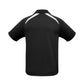 BIZ COLLECTION Mens Splice Short Sleeve Polo P7700