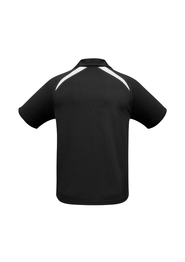 BIZ COLLECTION Mens Splice Short Sleeve Polo P7700