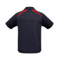 BIZ COLLECTION Mens Splice Short Sleeve Polo P7700