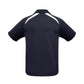 BIZ COLLECTION Mens Splice Short Sleeve Polo P7700
