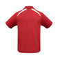 BIZ COLLECTION Mens Splice Short Sleeve Polo P7700