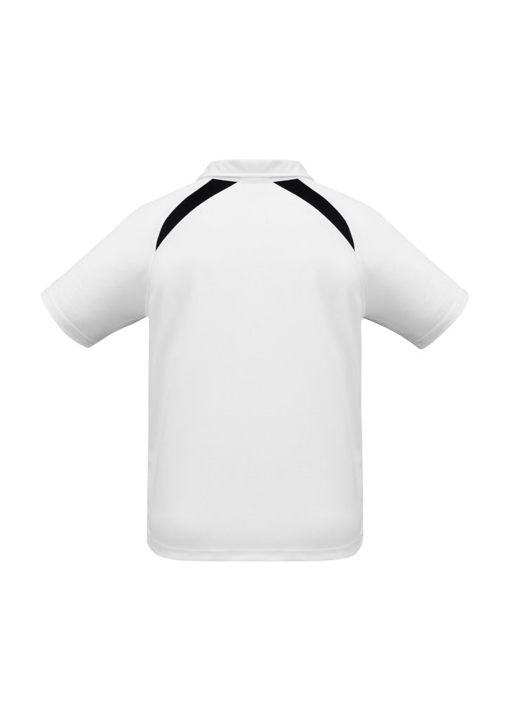 BIZ COLLECTION Mens Splice Short Sleeve Polo P7700