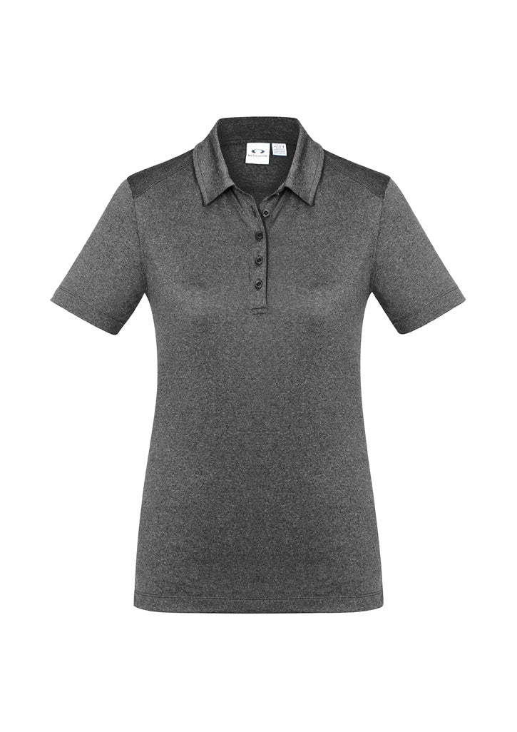 BIZ COLLECTION Womens Aero Short Sleeve Polo P815LS Clearance