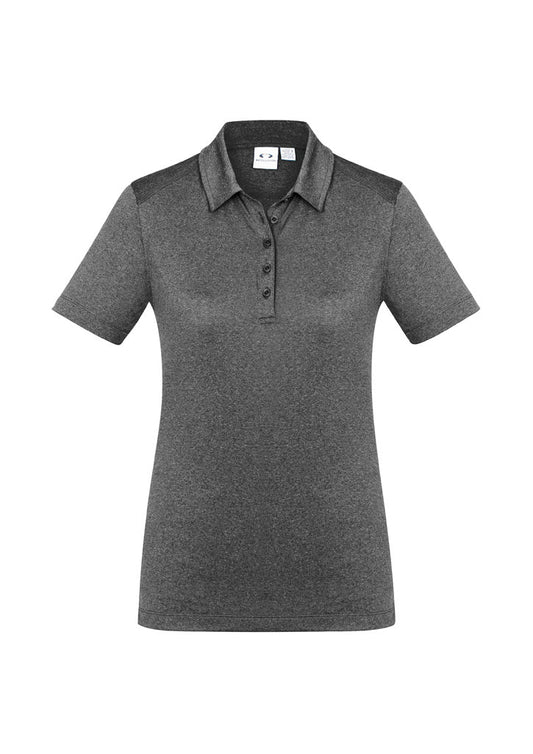 BIZ COLLECTION Womens Aero Short Sleeve Polo P815LS Clearance