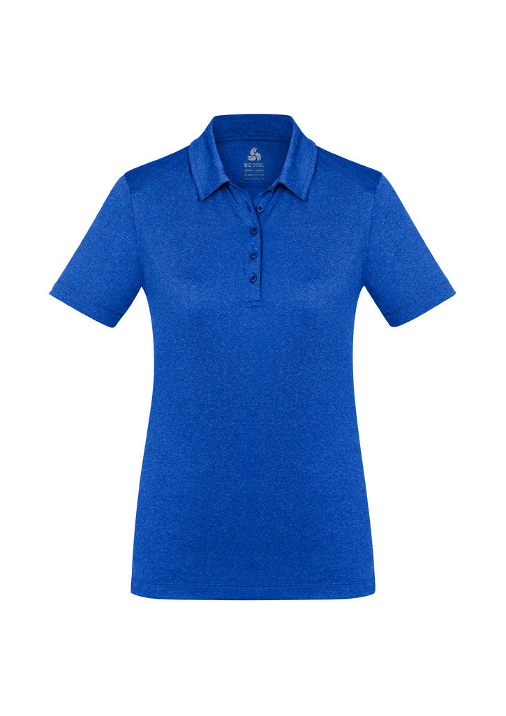 BIZ COLLECTION Womens Aero Short Sleeve Polo P815LS