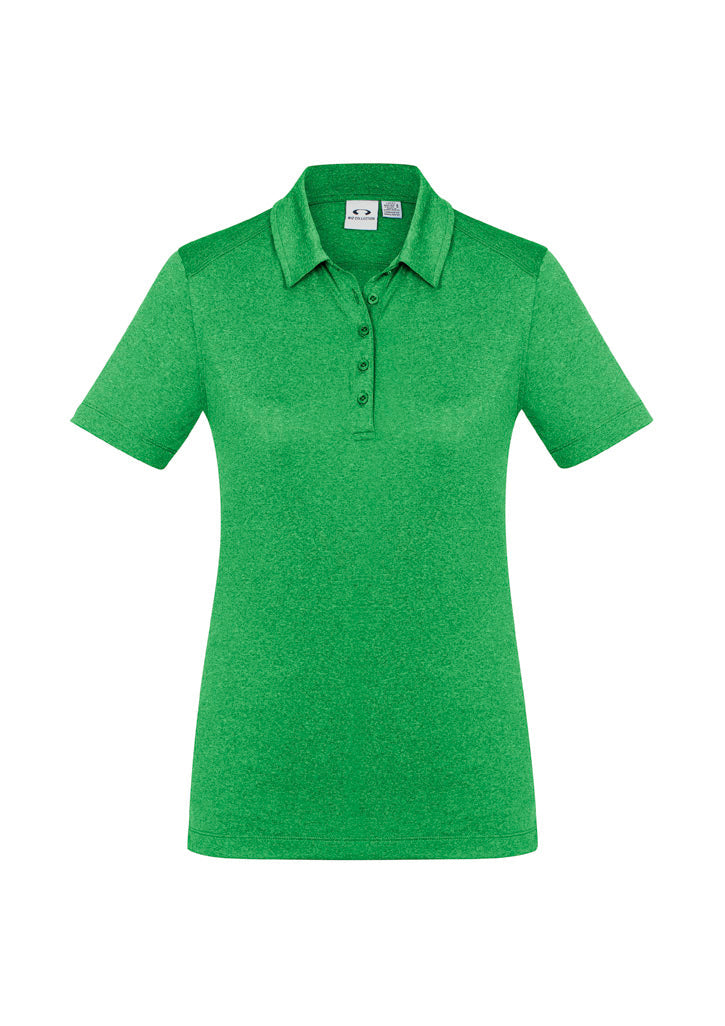 BIZ COLLECTION Womens Aero Short Sleeve Polo P815LS Clearance