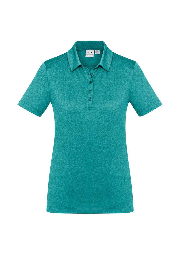 BIZ COLLECTION Womens Aero Short Sleeve Polo P815LS Clearance