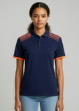 BIZ COLLECTION Womens Galaxy Short Sleeve Polo P900LS