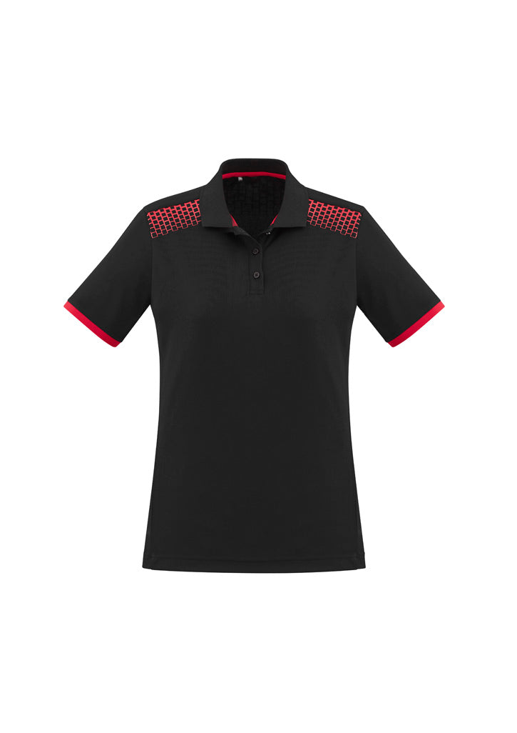 BIZ COLLECTION Womens Galaxy Short Sleeve Polo P900LS