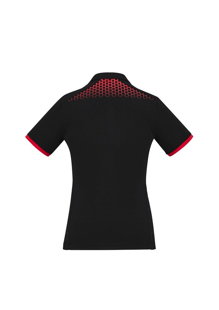 BIZ COLLECTION Womens Galaxy Short Sleeve Polo P900LS