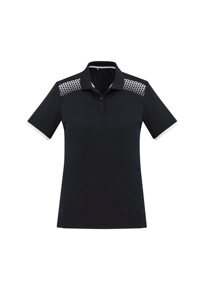 BIZ COLLECTION Womens Galaxy Short Sleeve Polo P900LS