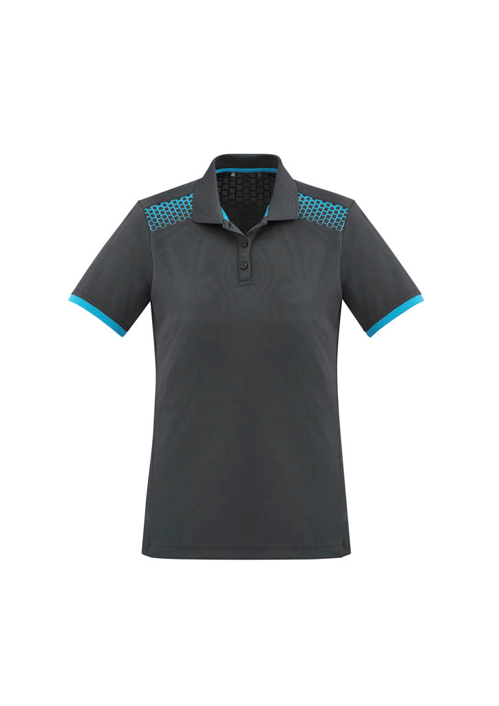 BIZ COLLECTION Womens Galaxy Short Sleeve Polo P900LS