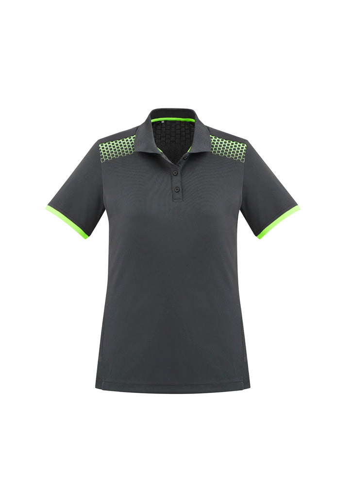BIZ COLLECTION Womens Galaxy Short Sleeve Polo P900LS