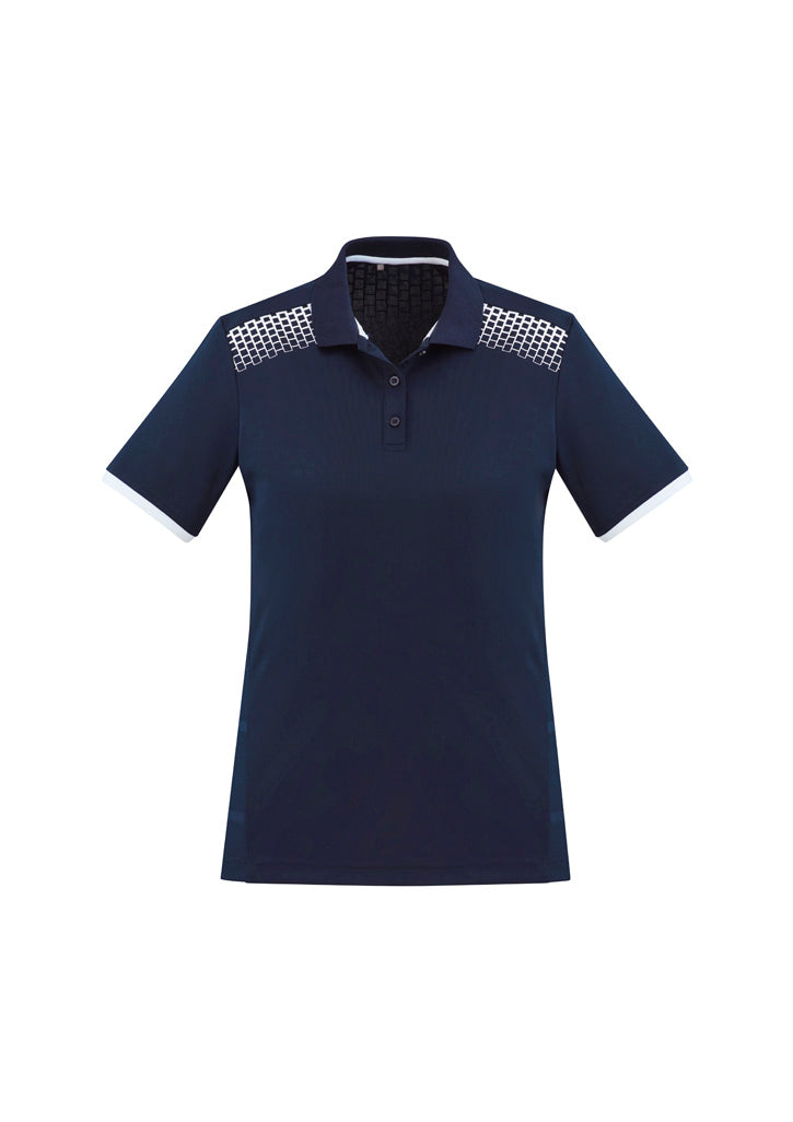 BIZ COLLECTION Womens Galaxy Short Sleeve Polo P900LS