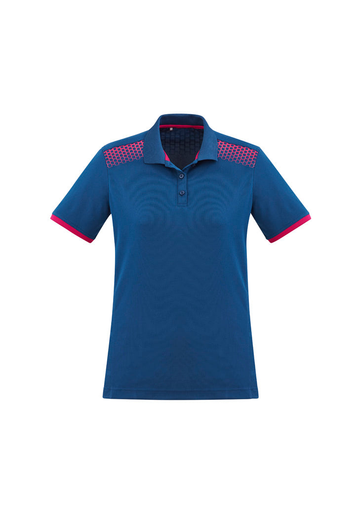 BIZ COLLECTION Womens Galaxy Short Sleeve Polo P900LS