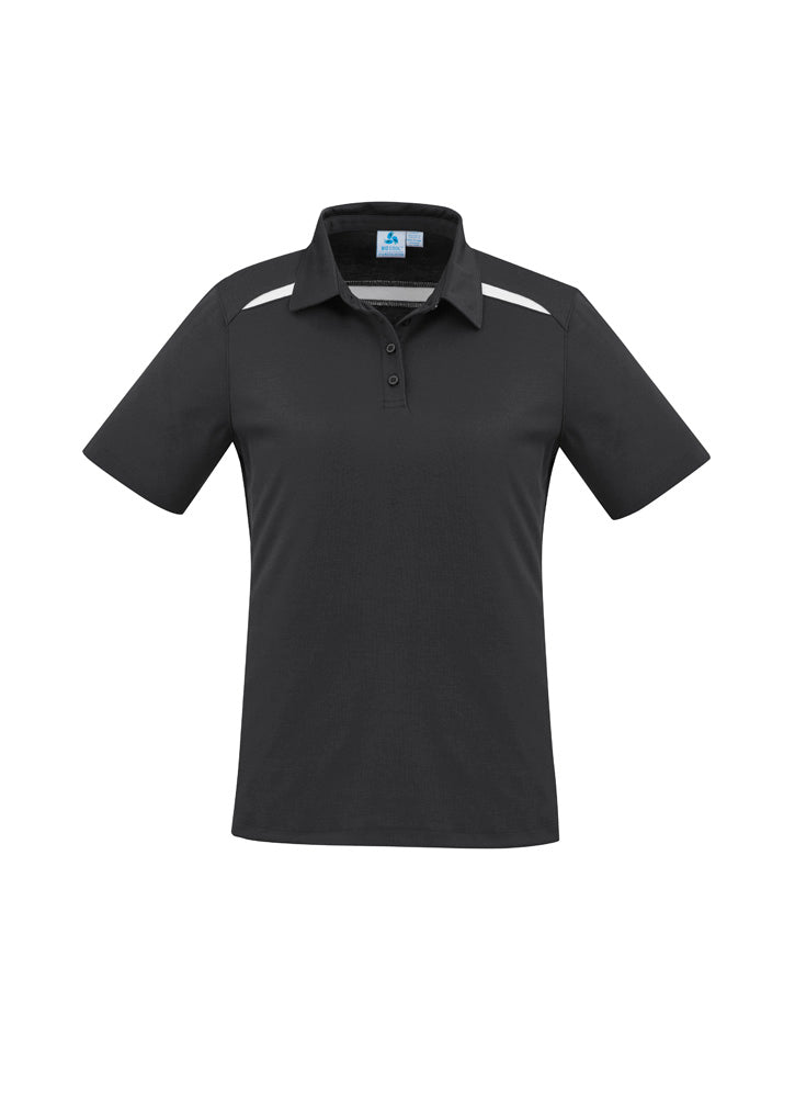 BIZ COLLECTION Womens Sonar Short Sleeve Polo P901LS