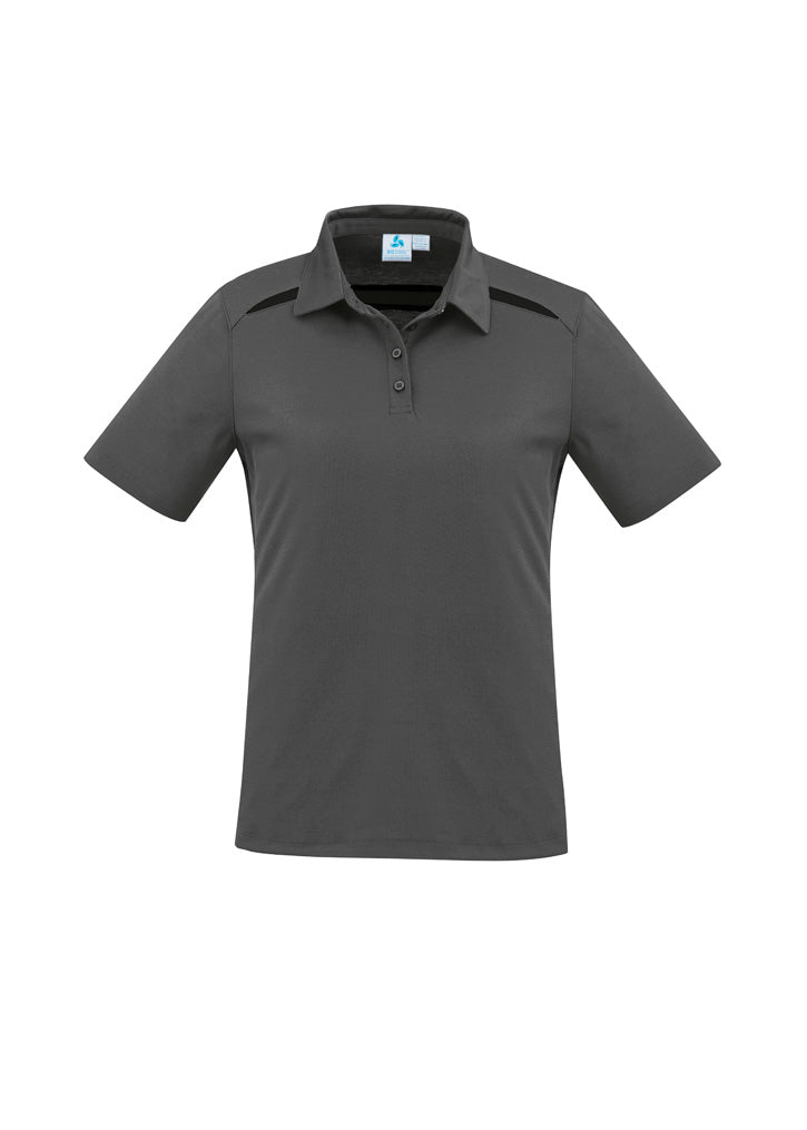 BIZ COLLECTION Womens Sonar Short Sleeve Polo P901LS