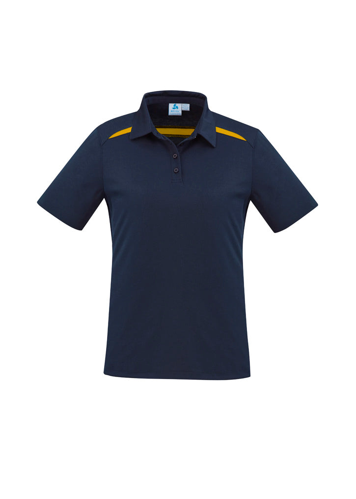 BIZ COLLECTION Womens Sonar Short Sleeve Polo P901LS