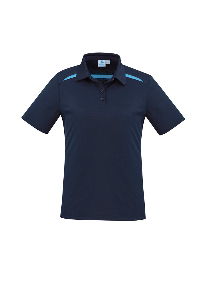 BIZ COLLECTION Womens Sonar Short Sleeve Polo P901LS