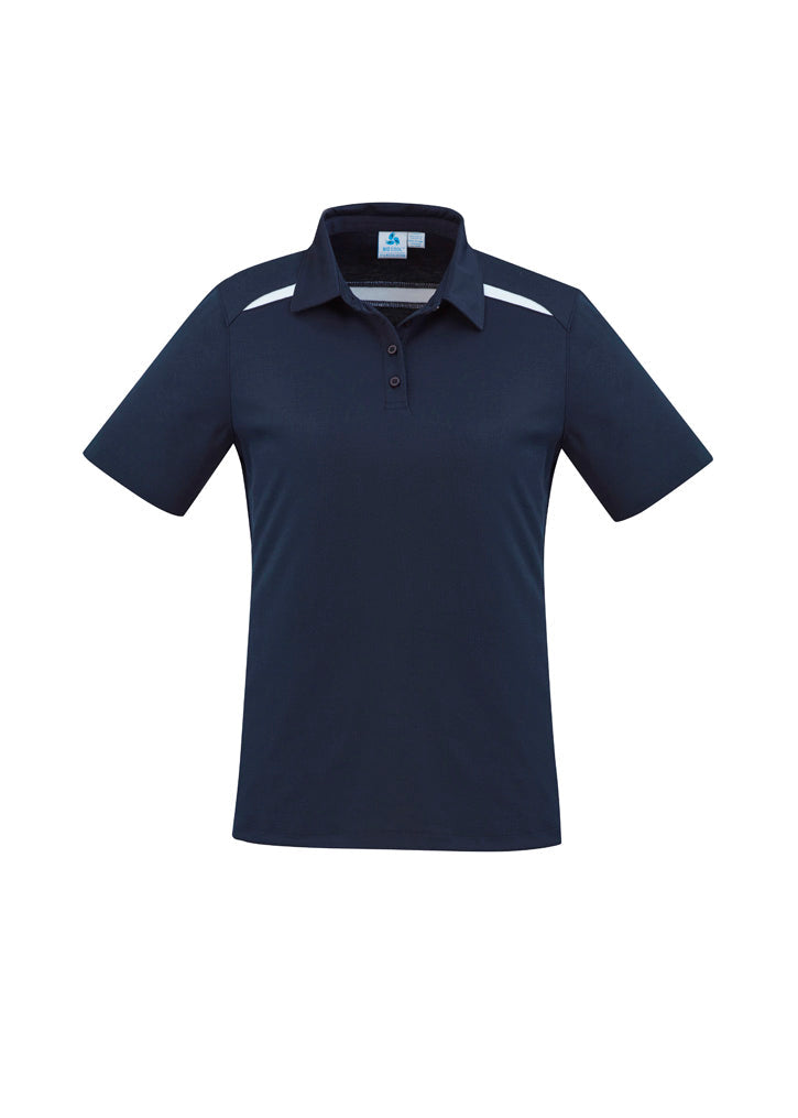 BIZ COLLECTION Womens Sonar Short Sleeve Polo P901LS