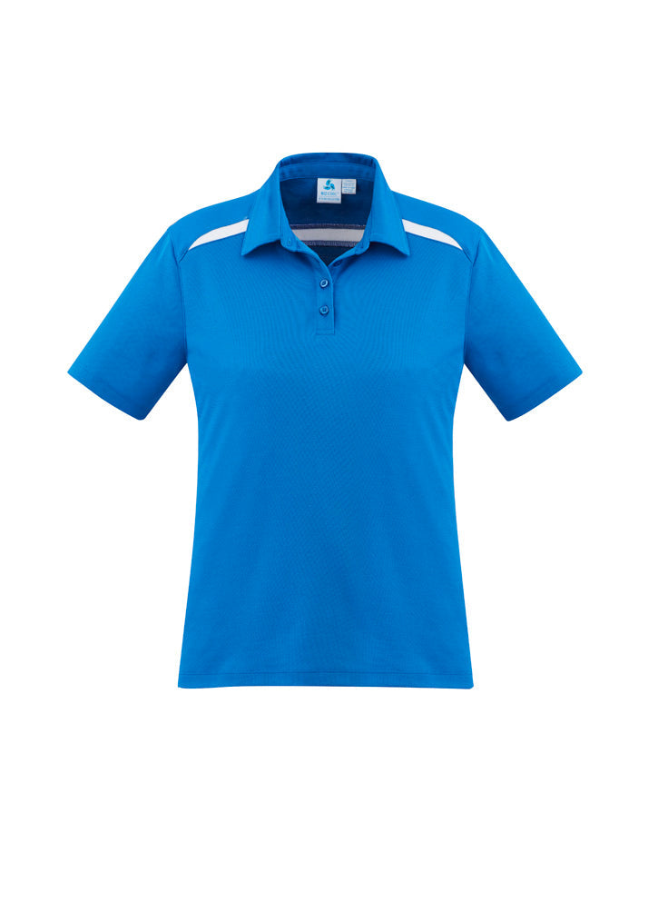 BIZ COLLECTION Womens Sonar Short Sleeve Polo P901LS