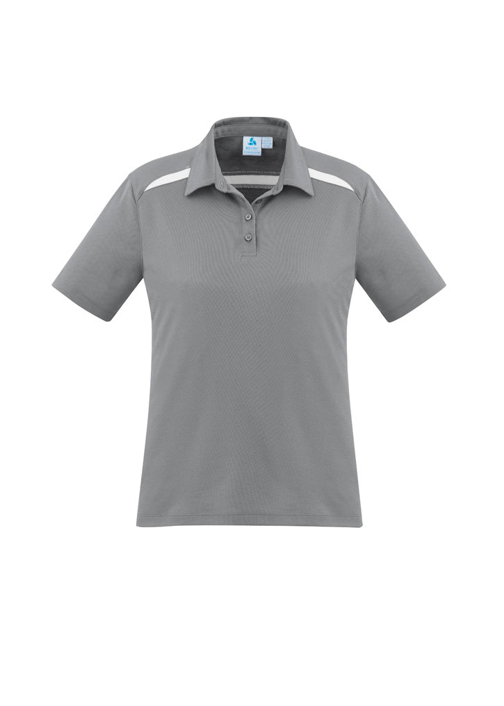 BIZ COLLECTION Womens Sonar Short Sleeve Polo P901LS