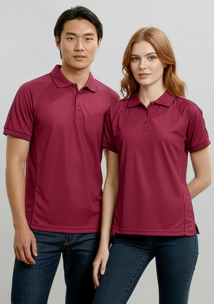 BIZ COLLECTION Mens Resort Short Sleeve Polo P9900