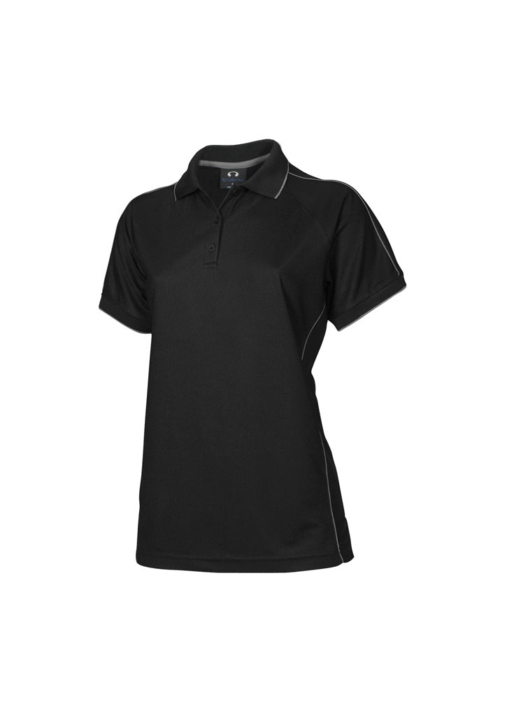 BIZ COLLECTION Womens Resort Short Sleeve Polo P9925