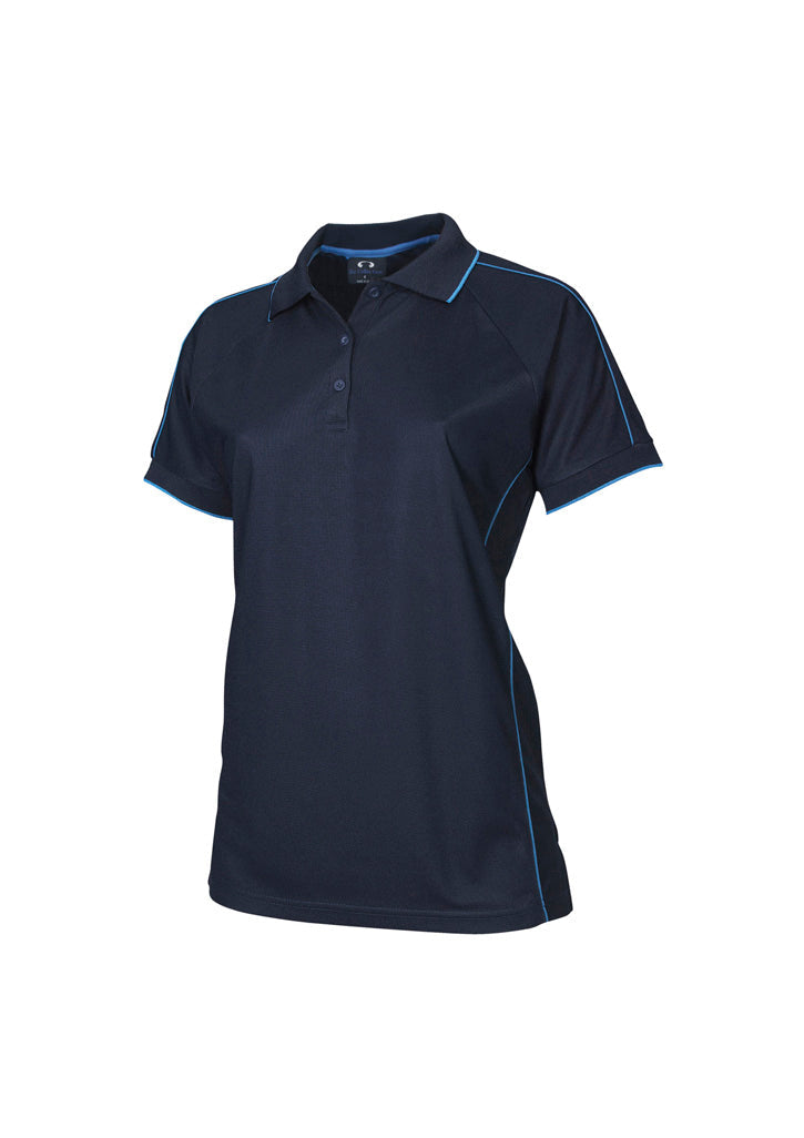 BIZ COLLECTION Womens Resort Short Sleeve Polo P9925