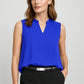 BIZ CORPORATES Womens Seville Sleeveless Layered Blouse RB260LN