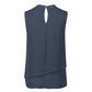 BIZ CORPORATES Womens Seville Sleeveless Layered Blouse RB260LN