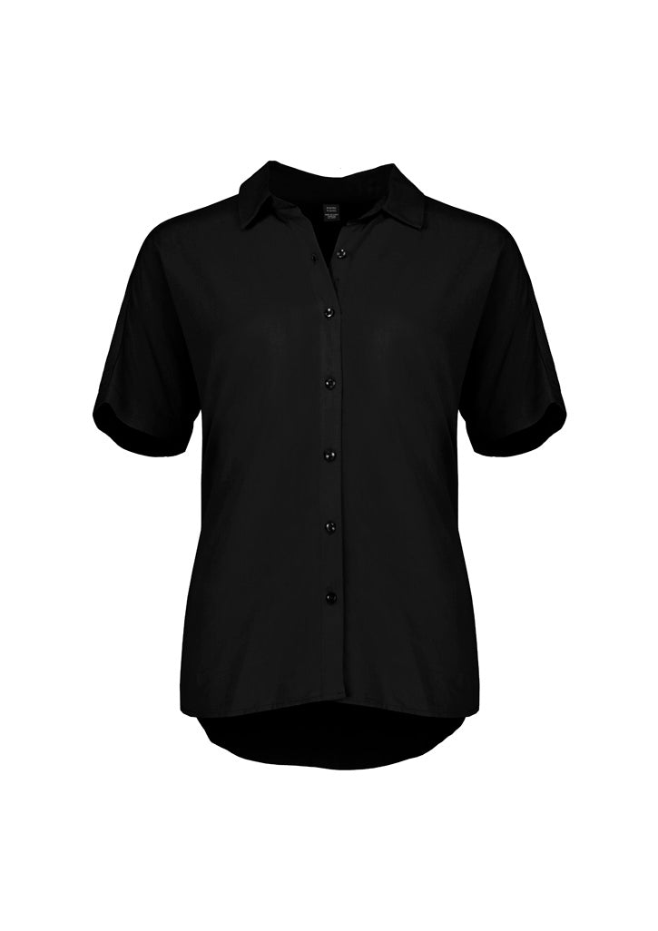 BIZ CORPORATES Womens Dahlia Short Sleeve Blouse RB365L