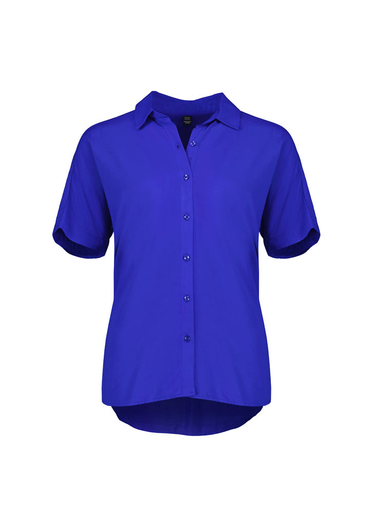 BIZ CORPORATES Womens Dahlia Short Sleeve Blouse RB365L