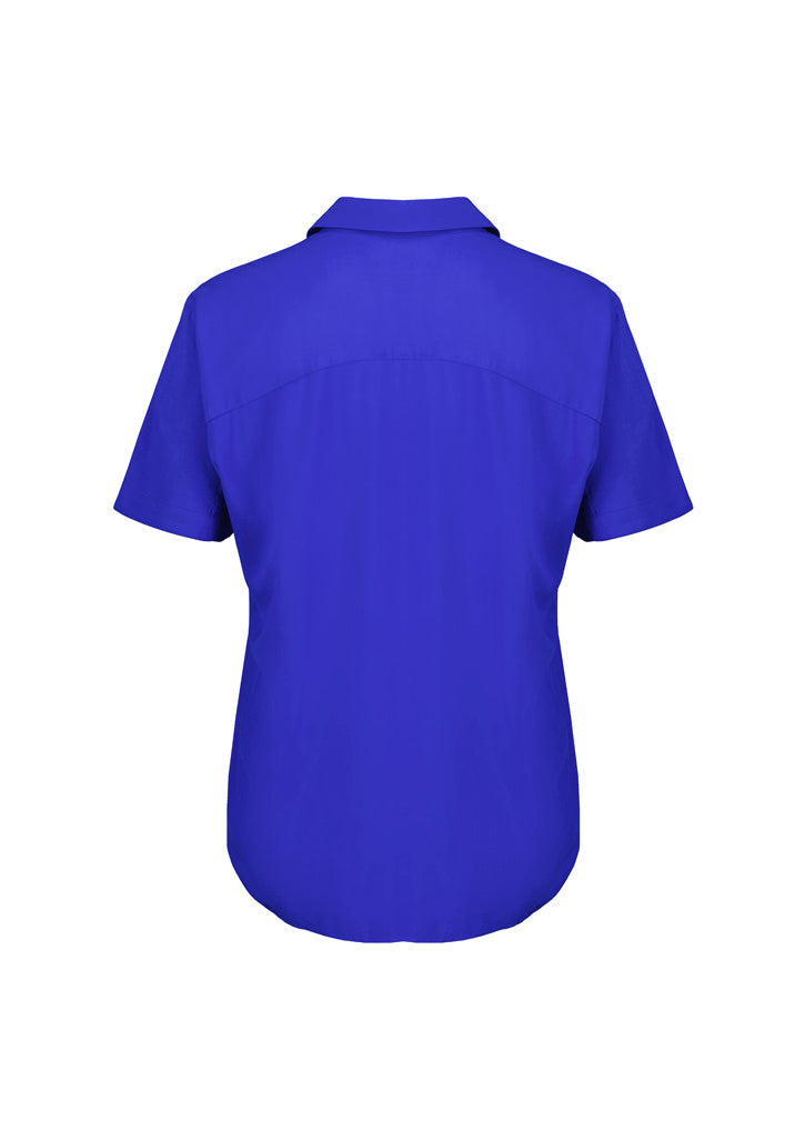 BIZ CORPORATES Womens Dahlia Short Sleeve Blouse RB365L