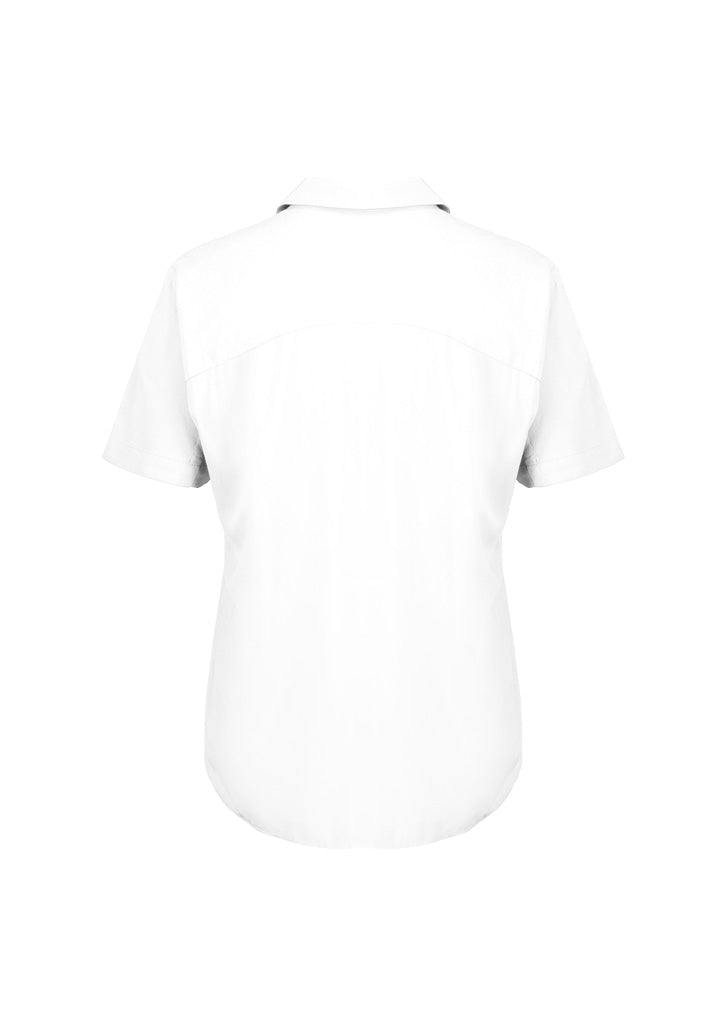 BIZ CORPORATES Womens Dahlia Short Sleeve Blouse RB365L