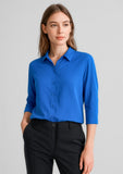BIZ CORPORATES Womens Dahlia 3/4 Sleeve Blouse RB366LT