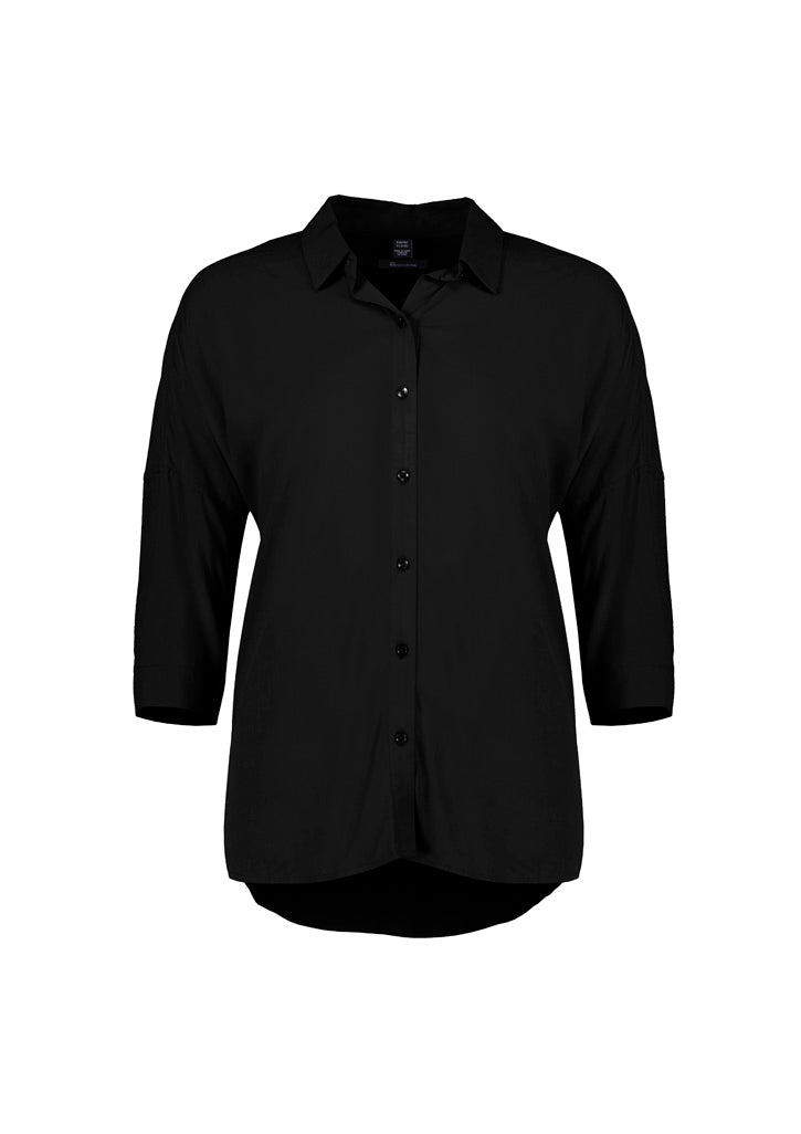 BIZ CORPORATES Womens Dahlia 3/4 Sleeve Blouse RB366LT