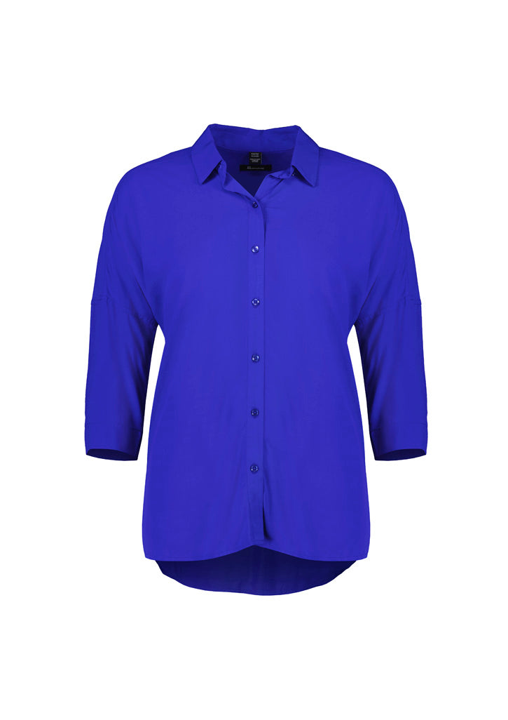 BIZ CORPORATES Womens Dahlia 3/4 Sleeve Blouse RB366LT