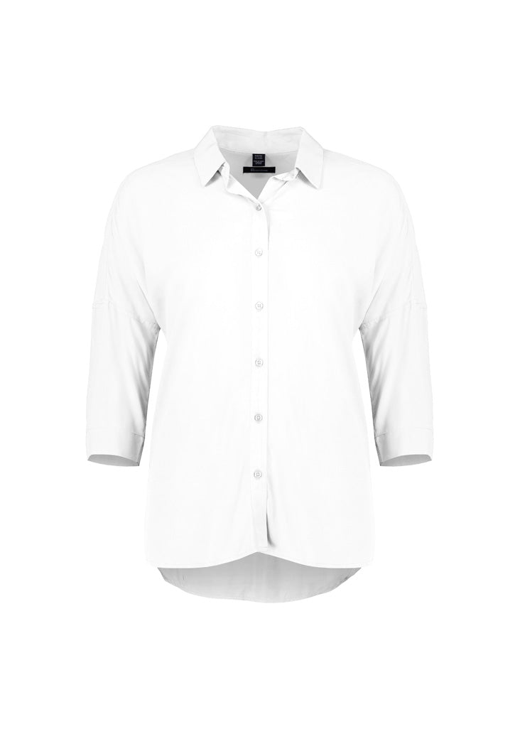 BIZ CORPORATES Womens Dahlia 3/4 Sleeve Blouse RB366LT