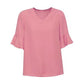 BIZ CORPORATES Womens Aria Fluted Sleeve Blouse RB966LS Clearance