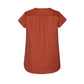 BIZ CORPORATES Womens Kayla V-Neck Pleat Blouse RB967LS Clearance