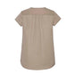 BIZ CORPORATES Womens Kayla V-Neck Pleat Blouse RB967LS Clearance