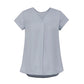BIZ CORPORATES Womens Kayla V-Neck Pleat Blouse RB967LS