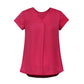 BIZ CORPORATES Womens Kayla V-Neck Pleat Blouse RB967LS