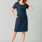 BIZ CORPORATES Womens Renew Short Sleeve Dress RD409L