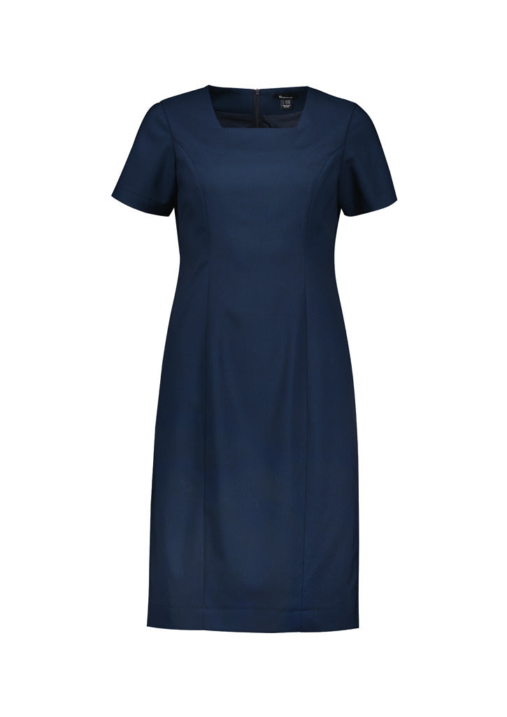 BIZ CORPORATES Womens Renew Short Sleeve Dress RD409L